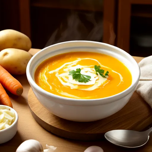 Kartoffelcremesuppe