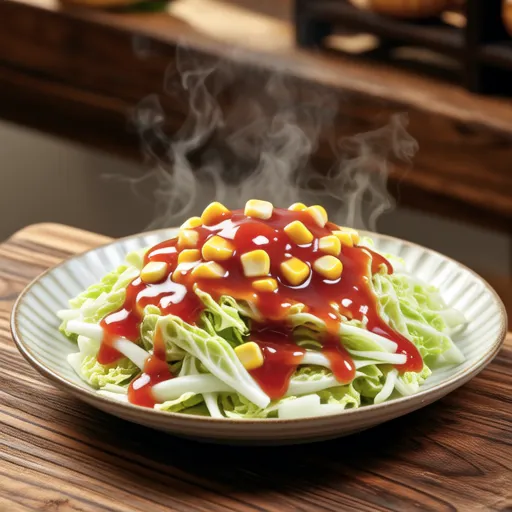 Stir-fried Cabbage with Ketchup