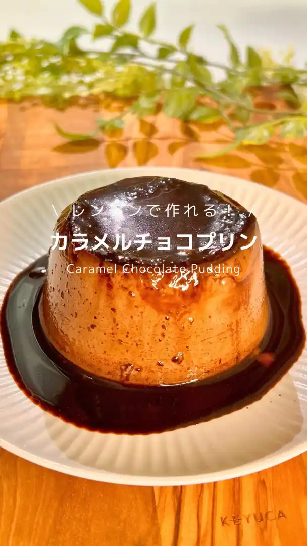 カラメルチョコプリン