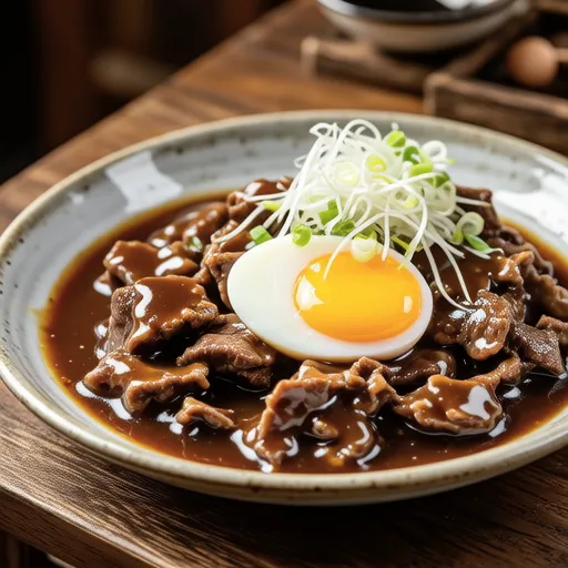 Beef Kalbi with Egg