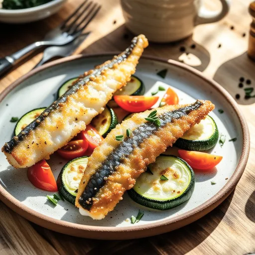 Mackerel and Summer Vegetable Refreshing Marinade