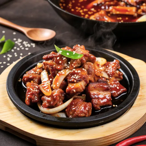 Spicy Stir-fried Pork (Jeyuk Bokkeum)