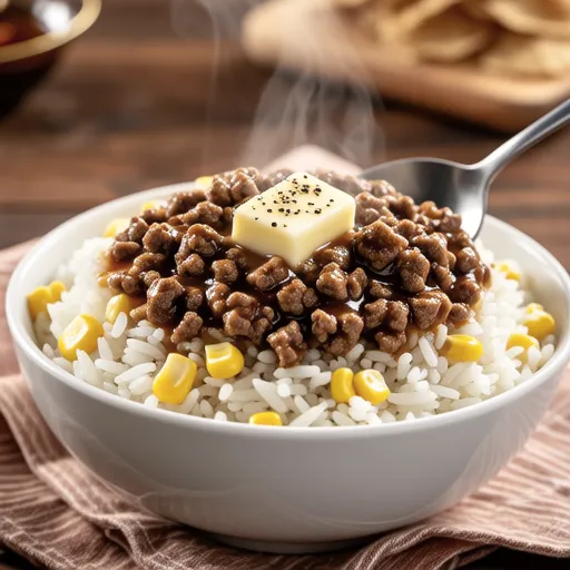 Corned Beef Mixed Rice