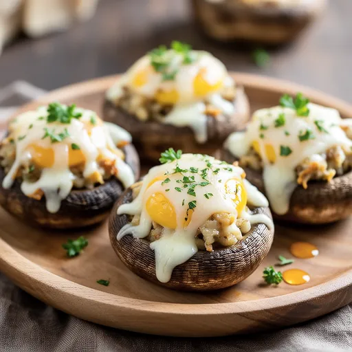 Shiitake Mushrooms with Tartar Sauce