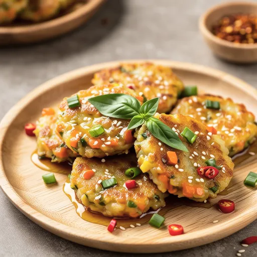 Curry Tuna Pancakes