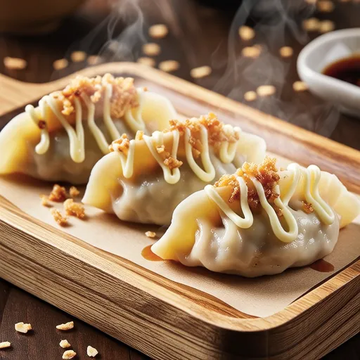 Takoyaki-style Fried Dumplings