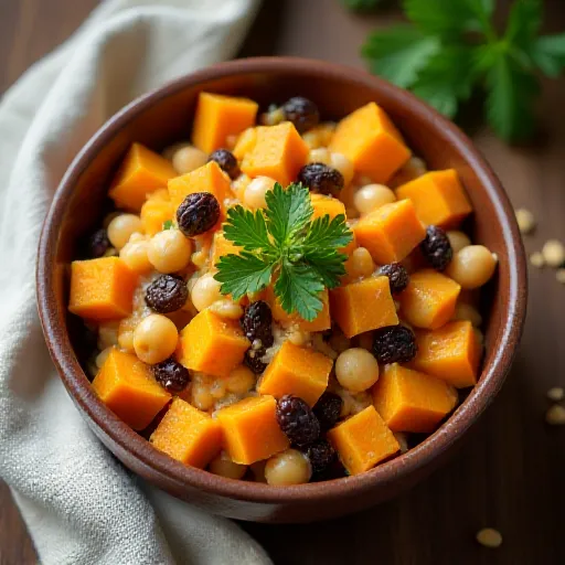 Sweet Potato Yogurt Mustard Salad