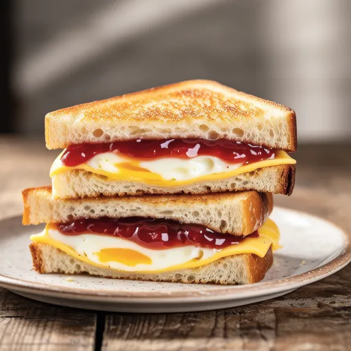 Egg-filled French Toast