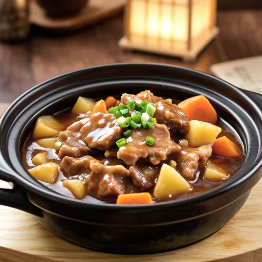 Miso Butter Pork and Potato Stew