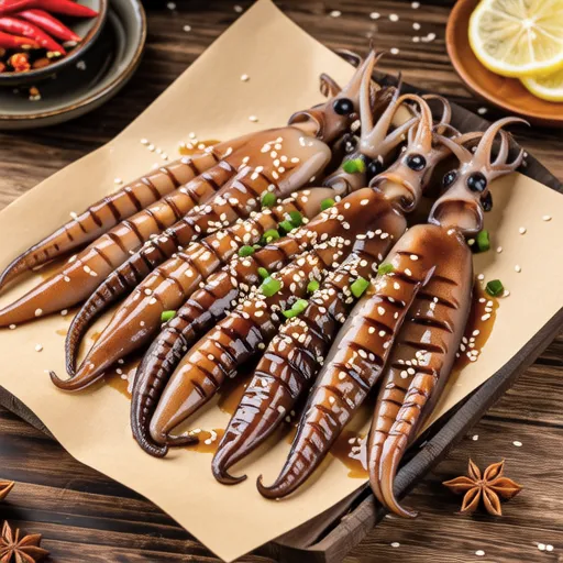 Soft Grilled Dried Squid
