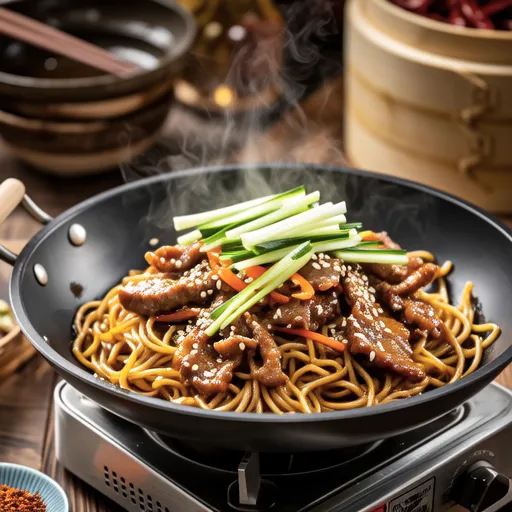 Spicy Chinese Pork Noodles