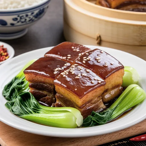 Chinese-style Steamed Pork Belly