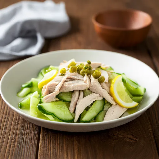 Salada de Frango com Pepino