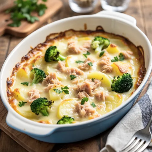 Tuna Potato Gratin