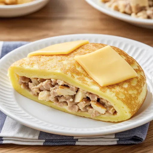 Tofu and Cheese Omelette
