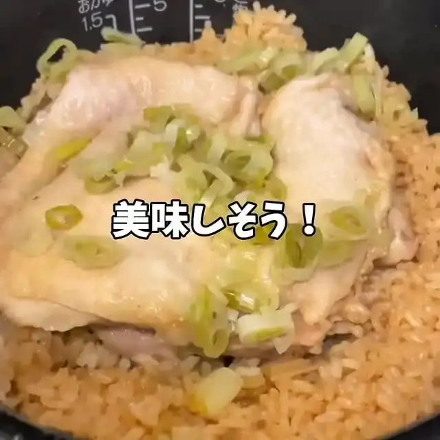 鶏肉のスタミナ炊き込みご飯