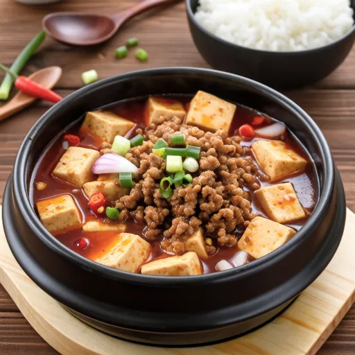 Tofu and Minced Pork Stew