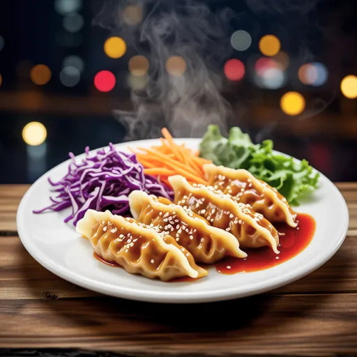 Simple Late-Night Snack 'Bibim Dumplings'