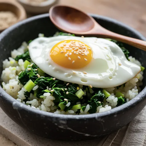 Radish Greens Fried Rice Recipe