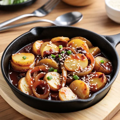Potato Gochujang Braise