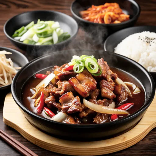 Pork Stir-fry (JeYuk Bokkeum)