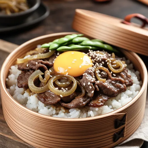 Beef Bowl Bento