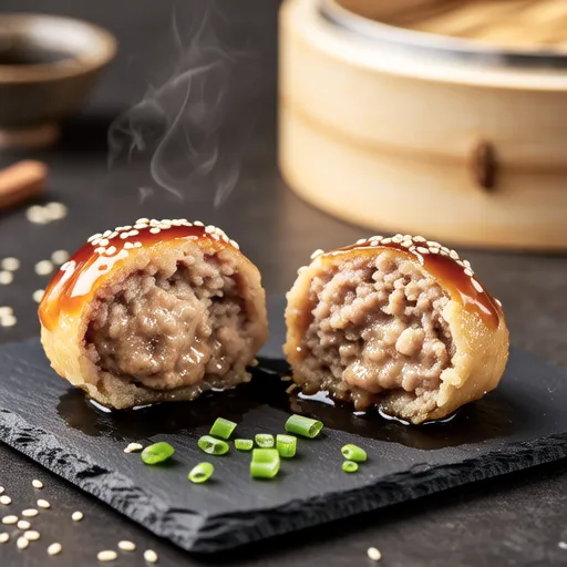 Japanese Chicken Meatballs (Tsukune)