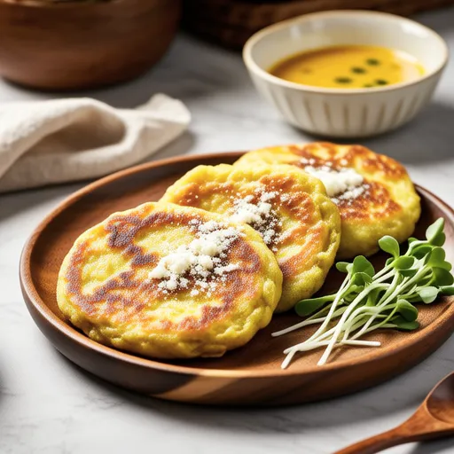 Curry Tofu Pancakes