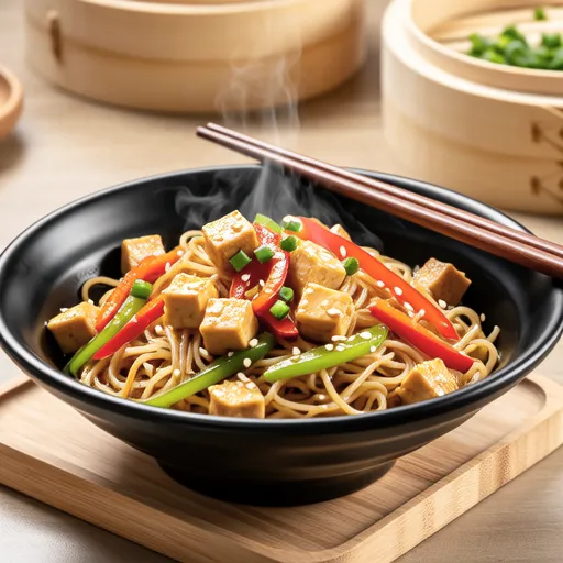 Chinese-style Bell Pepper Japchae