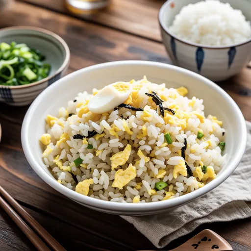 Natto Shirasu Fried Rice