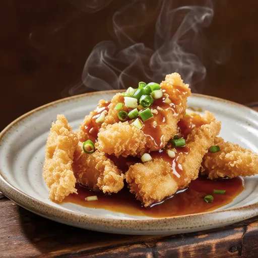 Fried Mackerel with Aromatic Sauce