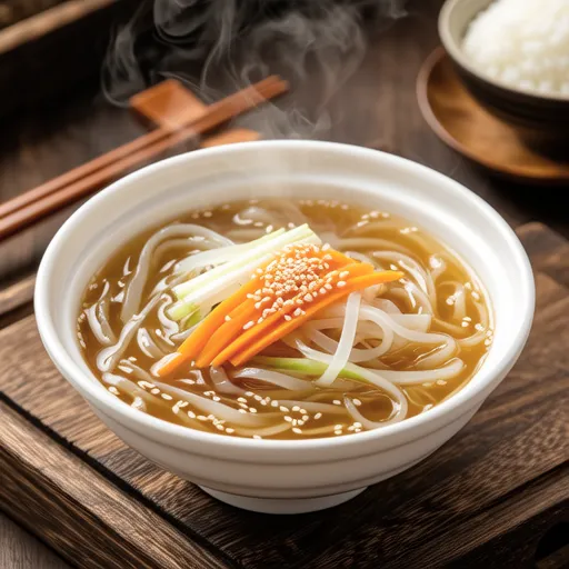 Kiriboshi Daikon and Carrot Vermicelli Soup