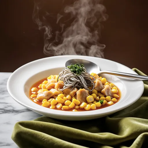 Corn with Seaweed Butter