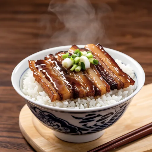Simple Pork Belly Chashu Rice Bowl