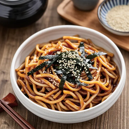 Enoki and Bean Sprout Namul