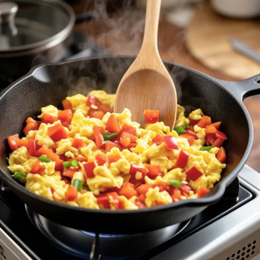 Paprika Egg Stir-fry