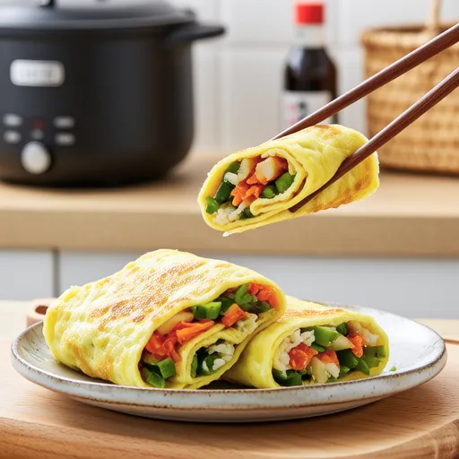 Nozawana and Mentaiko Tamagoyaki