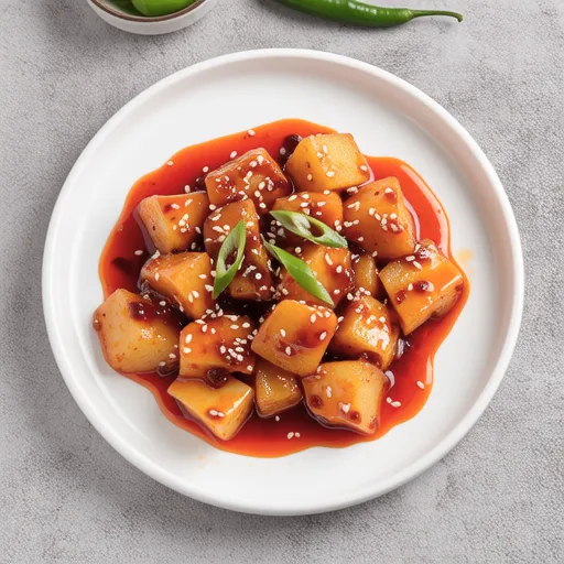Spicy and Sweet Gochujang Potato Stir-fry