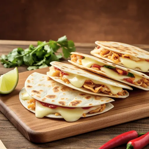Quick Mandu Quesadilla