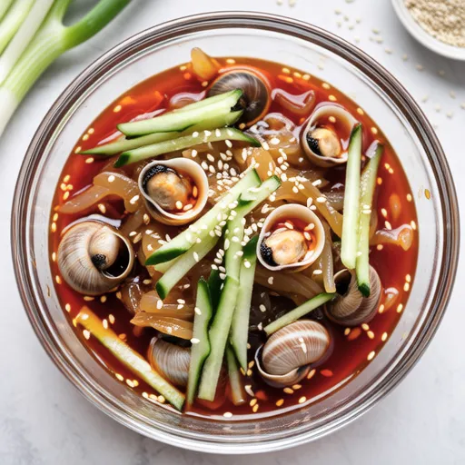 Simple Baek Jong Won Spicy Sea Snail Salad Recipe