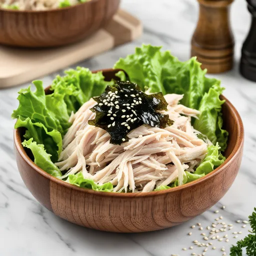 Lettuce and Chicken Choregi Salad
