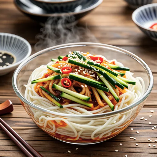 Korean Zucchini Noodle Dish