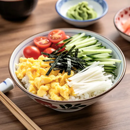 Tuna Mayo Chirashi Sushi