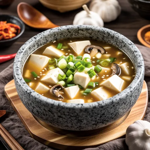 Soft Tofu Chive Soup