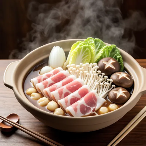 豚肉とキャベツの味噌鍋