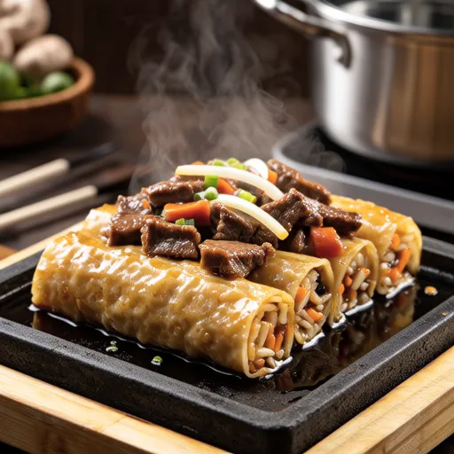 Royal Stir-fried Rice Cake (Gungjung Tteokbokki)