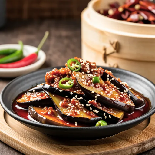 Eggplant Bulgogi with Spicy Flavor