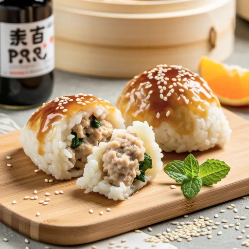 Grilled Tuna Rice Balls