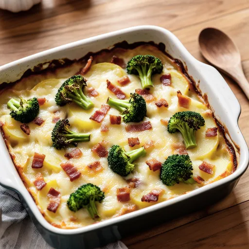 Broccoli Potato Gratin