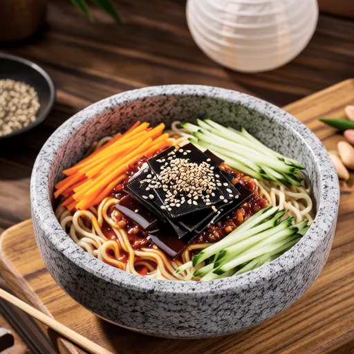 도토리묵 국수